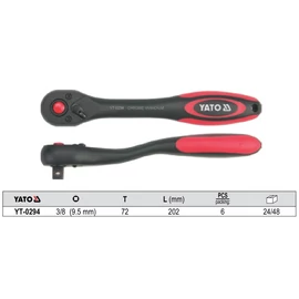 RACSNIS HAJTÓKAR 3/8"