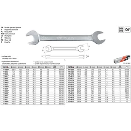 VILLÁSKULCS 21-23mm