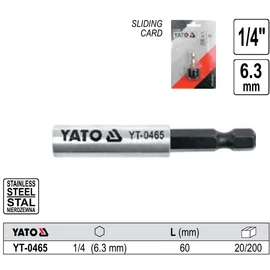 BITTARTÓ MÁGN. 1/4"X 60