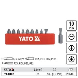 BIT KLT. PH1-2,PZ1-2 1/4