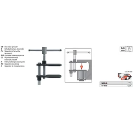Fékmunkahenger visszanyomó 0-65mm-ig YATO