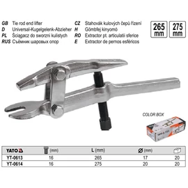 Gömbfej kinyomó 16x265x17  YATO
