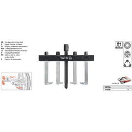 Csapágylehúzó állítható 40-220 mm-ig YATO