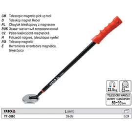 MÁGNESES FELSZEDŐ TELESZK. NYÉL 59-99cm