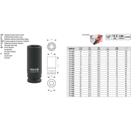 DUGÓKULCS GÉPI 1/2" 20