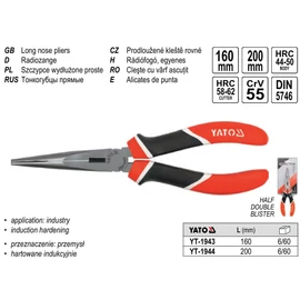 Rádiófogó 160 mm CrV55 YATO