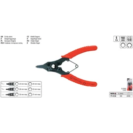 YATO Seeger fogó készlet 5 részes 160 mm