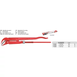 CSŐFOGÓ EGYENES 1" 45°