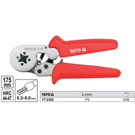 Krimpelő fogó 175mm