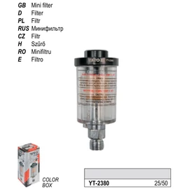 YATO 1,4 MPa -os előkészítő 1/4"