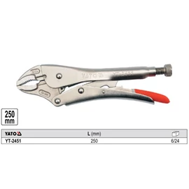 YATO Patentfogó íves fejjel 250 mm