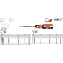 Csavarhúzó 5,5x200mm SVCM55 YATO