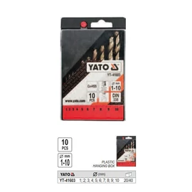 CSIGAFÚRÓ KLT. 10DB COBALTOS 1-10MM YT-41603