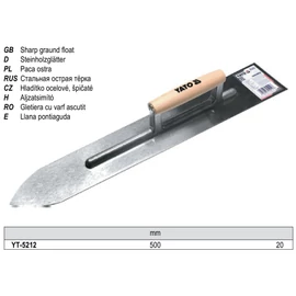 SIMÍTÓ ACÉL AJZAT 580X130