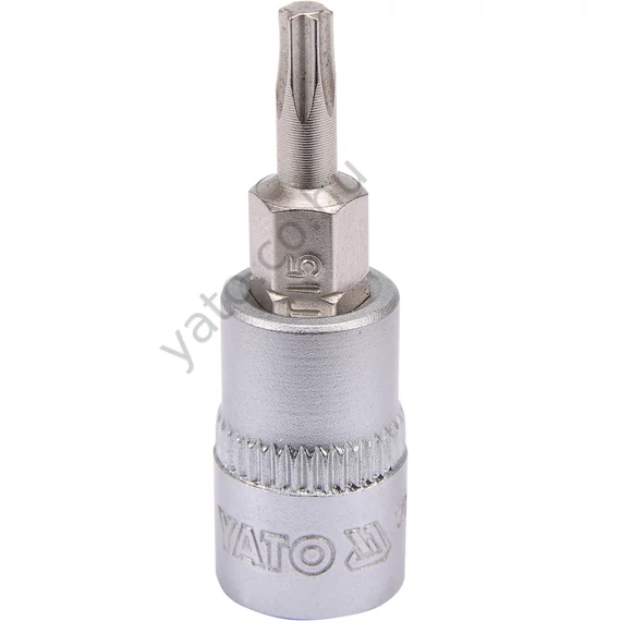DUGÓKULCS TORX 1/4" T15 L=37mm YT-04303