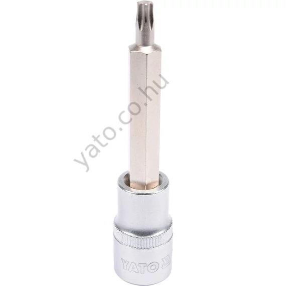 DUGÓKULCS TORX 1/2" T30 L=100mm YT-04323