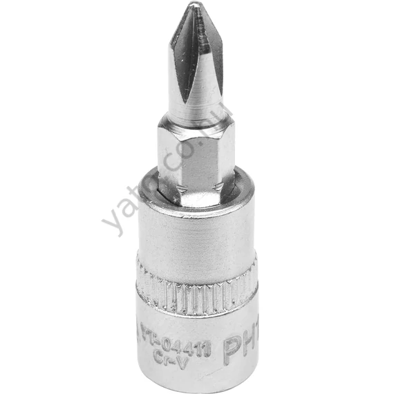 DUGÓKULCS 1/4" PH1 L=37mm YT-04411