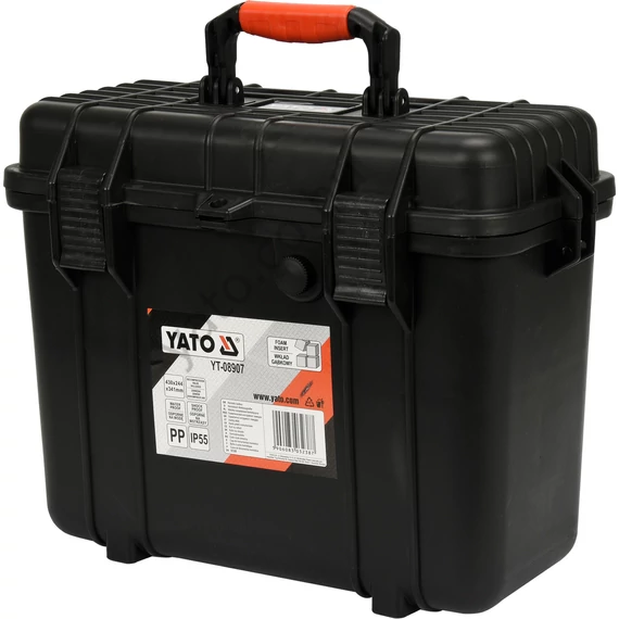Szerszámkoffer habszivacs betéttel 430x244x341 mm  YT-08907