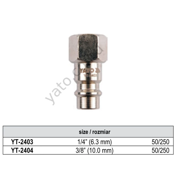 GYORSCSATL. ELLEND. PNEU. 3/8"