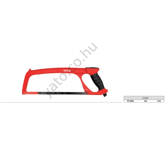 Fémfűrész keret 300 mm YATO