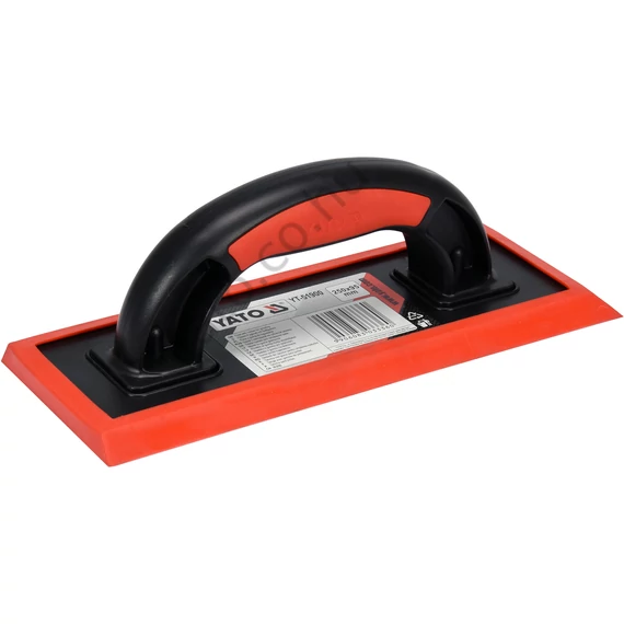 Szivacsgumis simító piros 250x95mm  YT-51900
