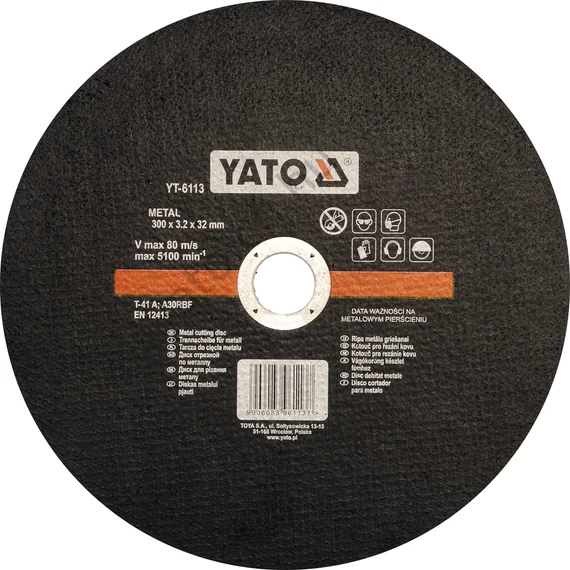 Vágókorong fémhez 300x3.2mm