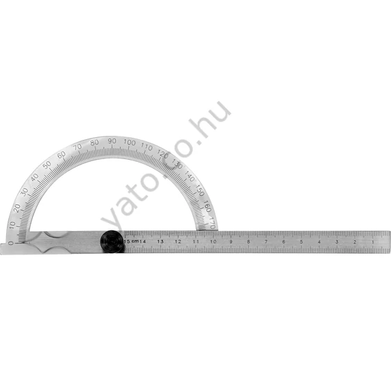 Szögmérő, fém 120mm x 150mm YT-72140