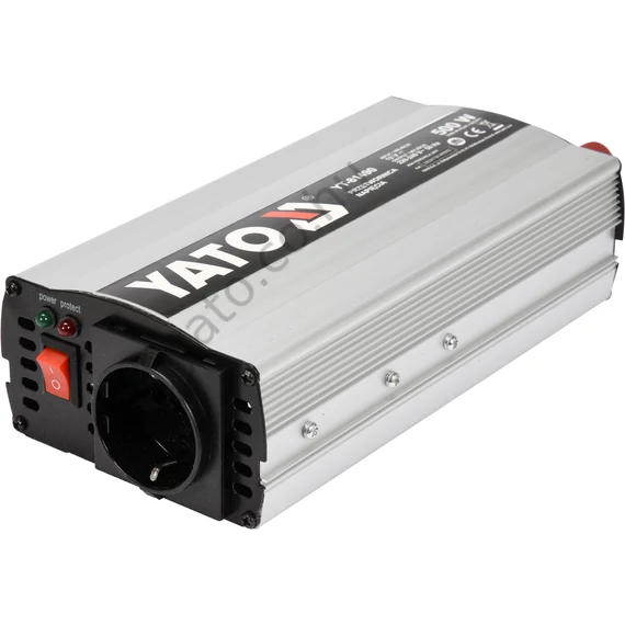 YATO Feszültség átalakító Inverter 12/230V 500W