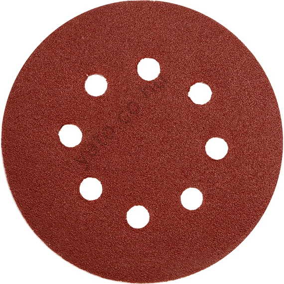 Fíbertárcsa lyukakkal tépőzáras 125mm 120